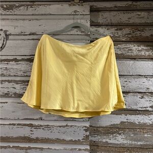 a new day A-Line Skirt in Soft Yellow